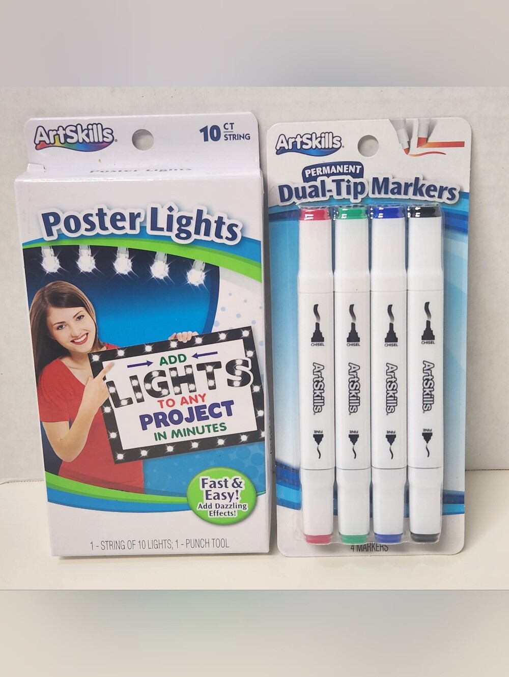 ArtSkills Poster Board Lights & Markers